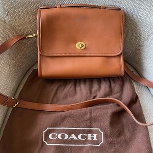 Vintage 90s Coach Court Bag